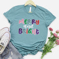 Merry and Bright Sequin Tee