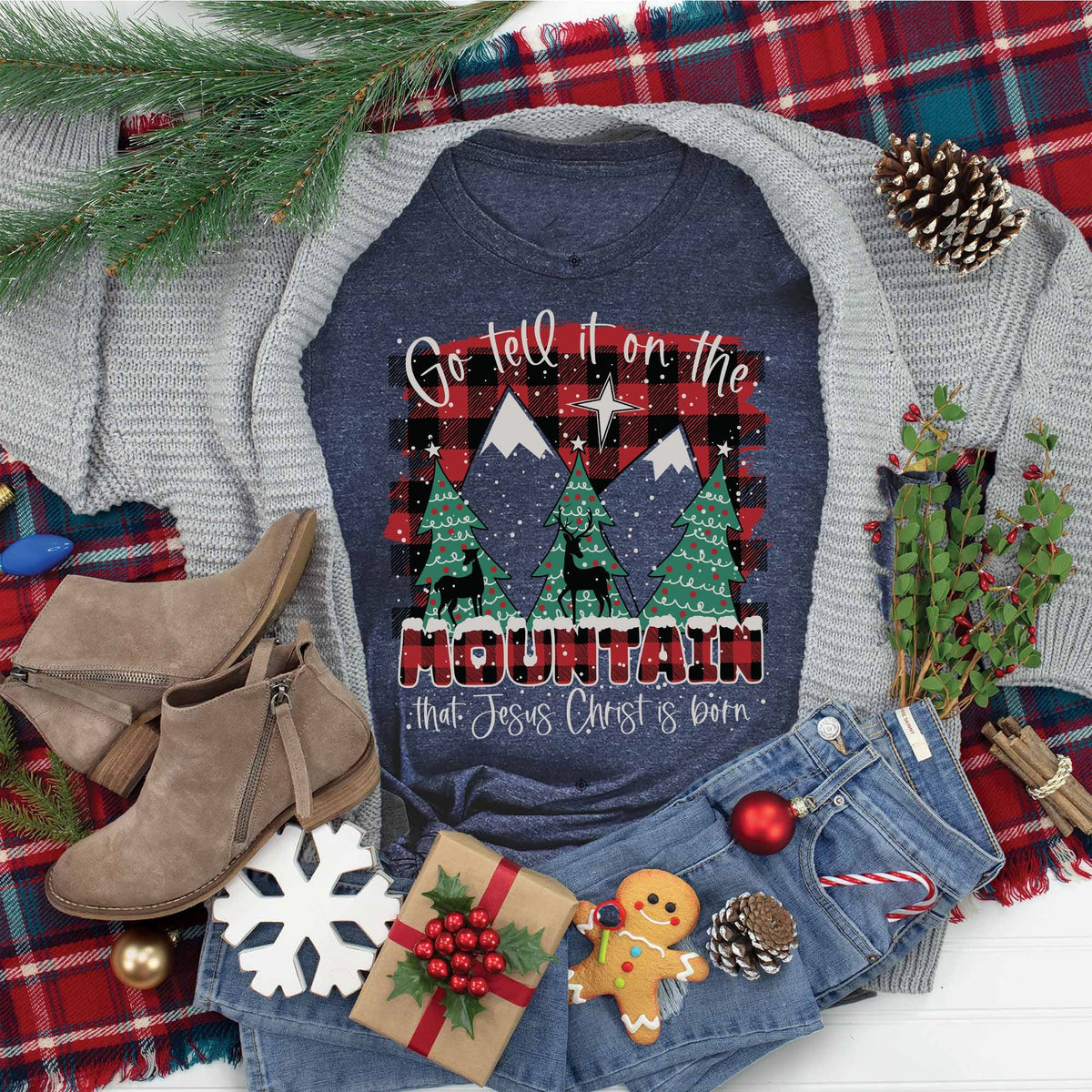 Go Tell It on The Mountain Tee