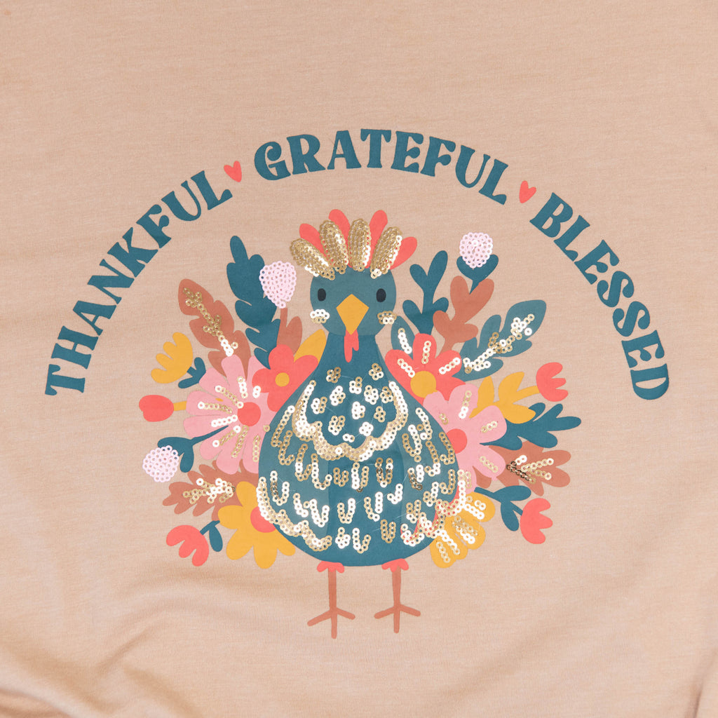 TGB Turkey Sequin Tee