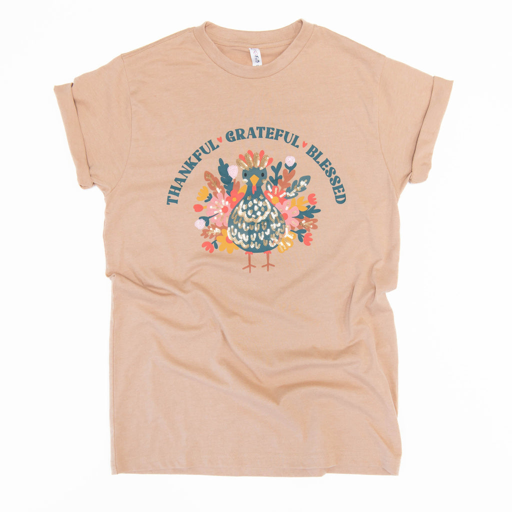 TGB Turkey Sequin Tee