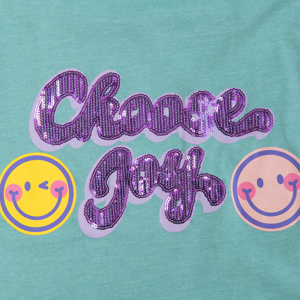 Choose Joy Sequin Tee