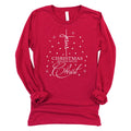 Jesus Christmas Begins Long Sleeve