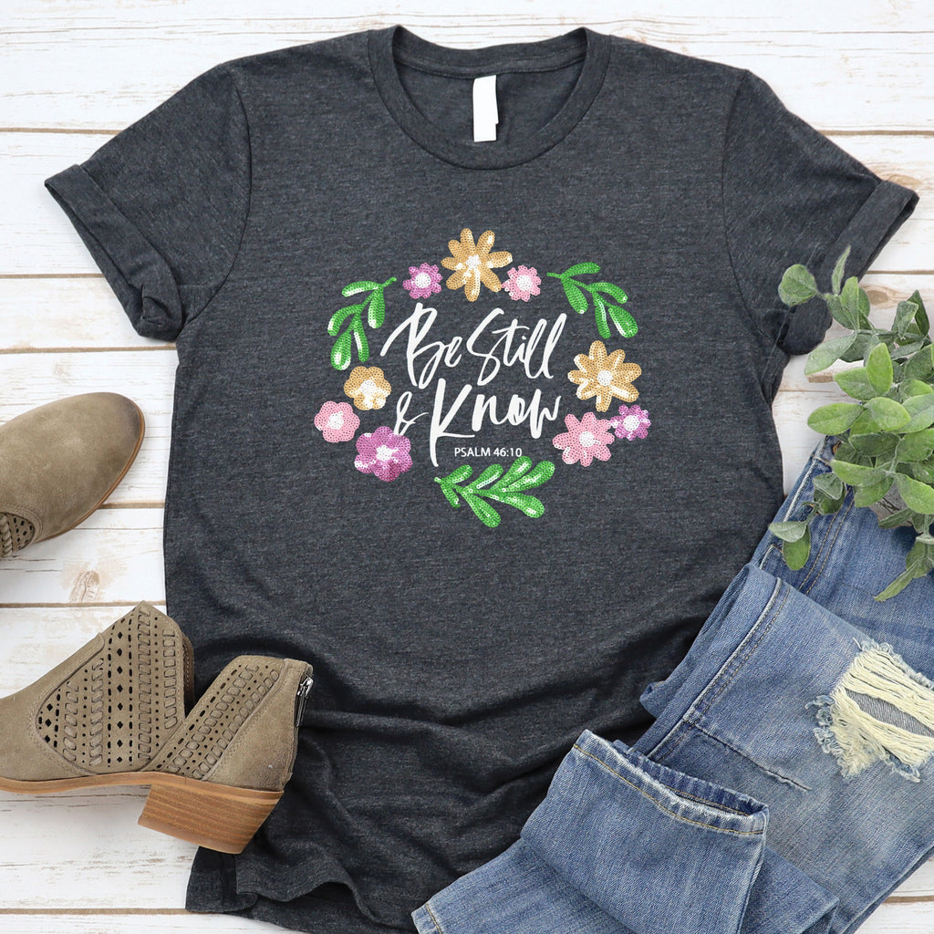 Be Still Sequin Tee