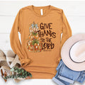 Give Thanks Pumpkin Long Sleeve